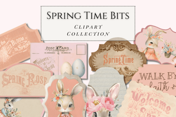Download Spring Clipart - in the Garden Labels - Garden Collection